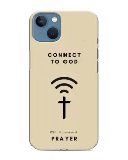 Чехол для iPhone 13 с картинкой «Молитва Connect»