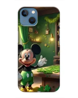 Чохол для iPhone 13 з картинкою «Міккі в майстерні»