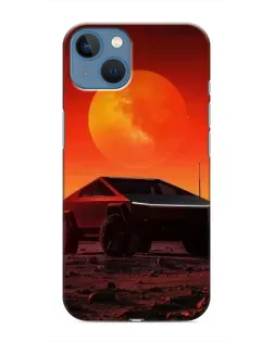 Чохол для iPhone 13 з картинкою «Cybertruck на Марсі»