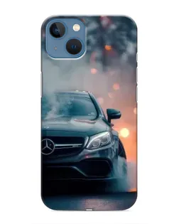 Чохол для iPhone 13 з картинкою «Mercedes — нічне місто»