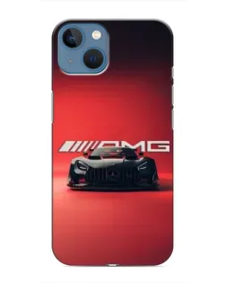 Чохол для iPhone 13 з картинкою «Mercedes AMG — червона лінія»