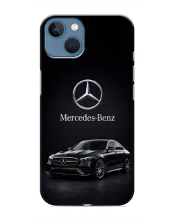 Чохол для iPhone 13 з картинкою «Mercedes — решітка радіатора»