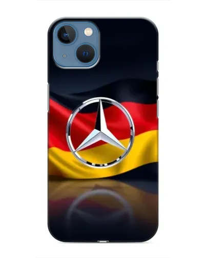 Чохол для iPhone 13 з картинкою «Mercedes — прапор Німеччини» Чохол для iPhone 13 з картинкою «Mercedes — прапор Німеччини»