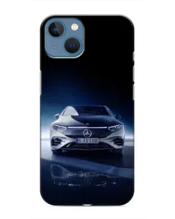 Чохол для iPhone 13 з картинкою «Нічний Mercedes EQ»