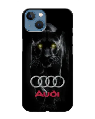Чохол для iPhone 13 з картинкою «Пантера та Audi» Чохол для iPhone 13 з картинкою «Пантера та Audi»
