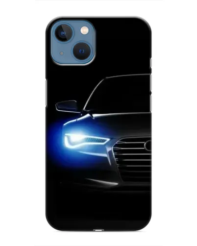 Чохол для iPhone 13 з картинкою «Неоновий погляд Audi» Чохол для iPhone 13 з картинкою «Неоновий погляд Audi»
