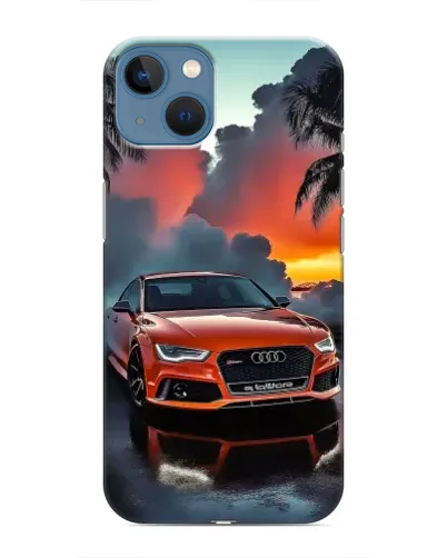 Чохол для iPhone 13 з картинкою «Audi — захід сонця» Чохол для iPhone 13 з картинкою «Audi — захід сонця»