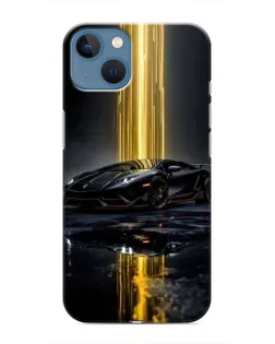 Чохол для iPhone 13 з картинкою «Нічний Lamborghini драйв»