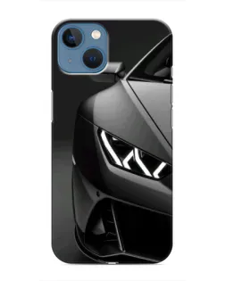 Чохол для iPhone 13 з картинкою «Lamborghini фари деталізація»