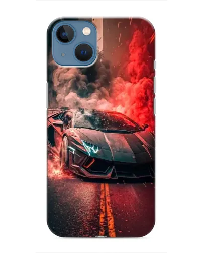 Чохол для iPhone 13 з картинкою «Lamborghini червоний дим» Чохол для iPhone 13 з картинкою «Lamborghini червоний дим»