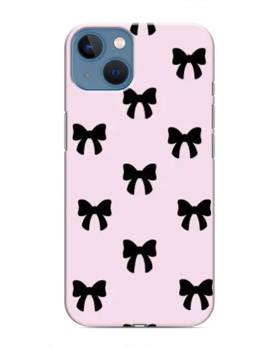 Чохол для iPhone 13 з картинкою «Чорні банти Coquette» Чохол для iPhone 13 з картинкою «Чорні банти Coquette»