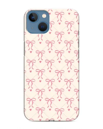 Чохол для iPhone 13 з картинкою «Рожеві бантики Coquette» Чохол для iPhone 13 з картинкою «Рожеві бантики Coquette»