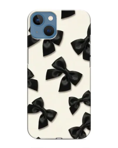 Чохол для iPhone 13 з картинкою «Чорні бантики» Чохол для iPhone 13 з картинкою «Чорні бантики»