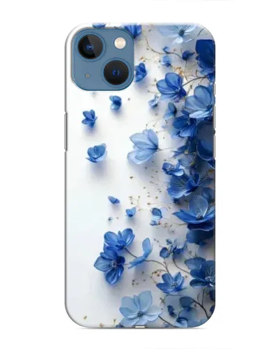 Чохол для iPhone 13 з картинкою «Блакитний квітковий каскад» Чохол для iPhone 13 з картинкою «Блакитний квітковий каскад»