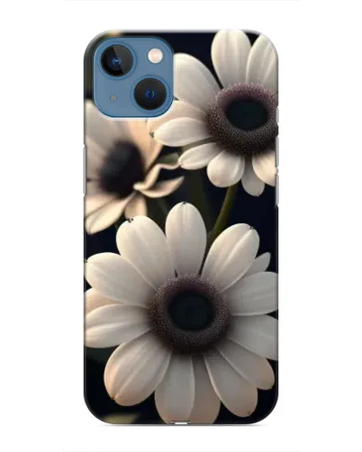 Чохол для iPhone 13 з картинкою «Білі маргаритки макро» Чохол для iPhone 13 з картинкою «Білі маргаритки макро»