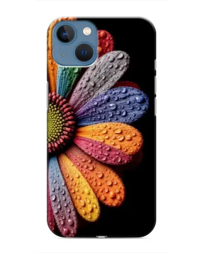 Чохол для iPhone 13 з картинкою «Райдужна квітка» Чохол для iPhone 13 з картинкою «Райдужна квітка»