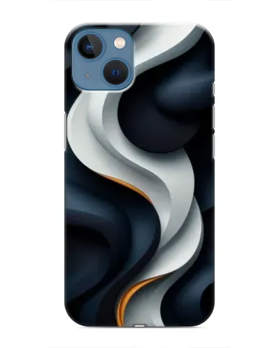 Чохол для iPhone 13 з картинкою «Об'ємні чорно-білі стрічки» Чохол для iPhone 13 з картинкою «Об'ємні чорно-білі стрічки»
