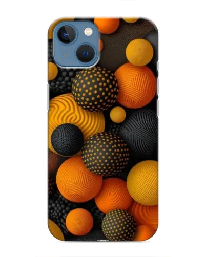 Чохол для iPhone 13 з картинкою «Об'ємні помаранчеві сфери» Чохол для iPhone 13 з картинкою «Об'ємні помаранчеві сфери»