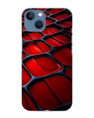 Чохол для iPhone 13 з картинкою «Червона глянцева сітка» Чохол для iPhone 13 з картинкою «Червона глянцева сітка»