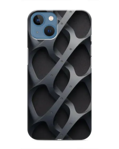 Чохол для iPhone 13 з картинкою «Об'ємне сіре плетіння» Чохол для iPhone 13 з картинкою «Об'ємне сіре плетіння»