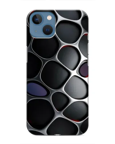 Чохол для iPhone 13 з картинкою «Об'ємна темна решітка» Чохол для iPhone 13 з картинкою «Об'ємна темна решітка»