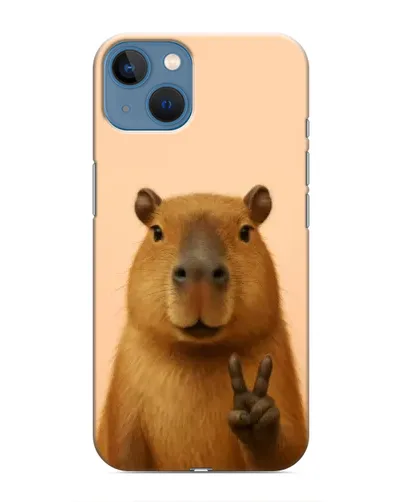 Чохол для iPhone 13 з картинкою «Капібара вікторія» Чохол для iPhone 13 з картинкою «Капібара вікторія»