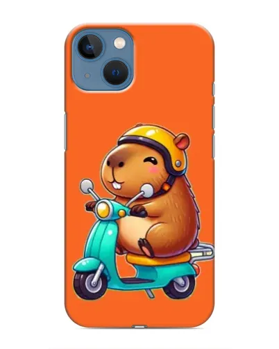 Чохол для iPhone 13 з картинкою «Капібара на скутері» Чохол для iPhone 13 з картинкою «Капібара на скутері»