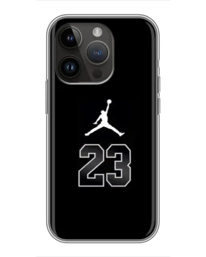 Чехол для iPhone 14 Pro Max с картинкой «Jordan Flight 23» Чехол для iPhone 14 Pro Max с картинкой «Jordan Flight 23»