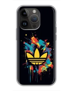 Чохол для iPhone 14 Pro Max з картинкою «Adidas Splash»