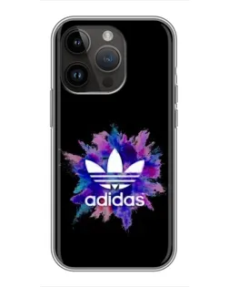 Чохол для iPhone 14 Pro Max з картинкою «Вибух фарб Adidas»