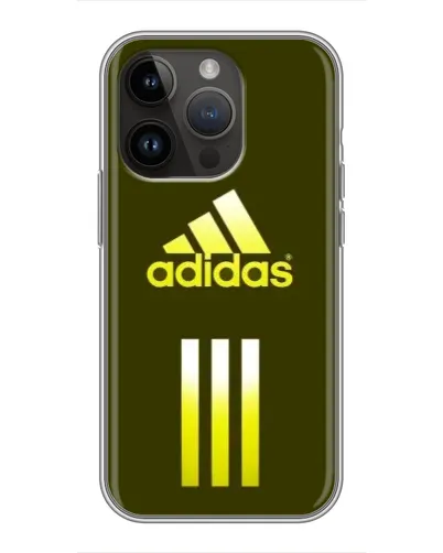 Чохол для iPhone 14 Pro Max з картинкою «Оливковий градієнт Adidas»