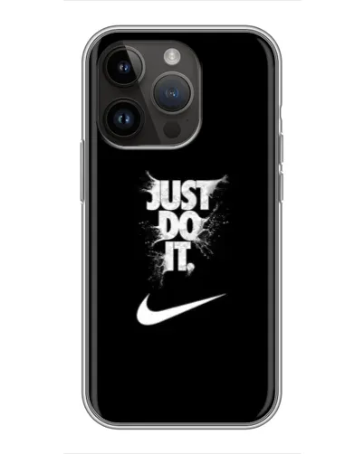 Чохол для iPhone 14 Pro Max з картинкою «Текстовий принт Nike» Чохол для iPhone 14 Pro Max з картинкою «Текстовий принт Nike»