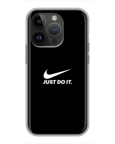 Чохол для iPhone 14 Pro Max з картинкою «Мінімалізм від Nike» Чохол для iPhone 14 Pro Max з картинкою «Мінімалізм від Nike»