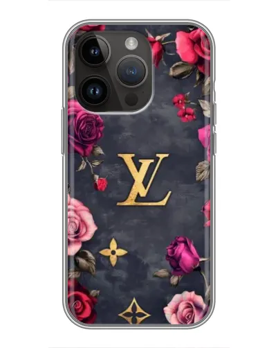 Чохол для iPhone 14 Pro Max з картинкою «Квітковий Louis Vuitton» Чохол для iPhone 14 Pro Max з картинкою «Квітковий Louis Vuitton»
