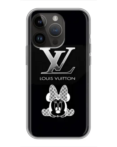 Чохол для iPhone 14 Pro Max з картинкою «LV та Мінні Маус» Чохол для iPhone 14 Pro Max з картинкою «LV та Мінні Маус»