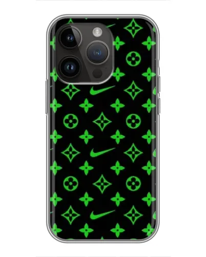 Чохол для iPhone 14 Pro Max з картинкою «Неоновий принт LV» Чохол для iPhone 14 Pro Max з картинкою «Неоновий принт LV»