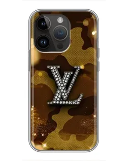 Чохол для iPhone 14 Pro Max з картинкою «Камуфляжний Louis Vuitton»