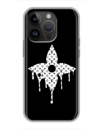 Чохол для iPhone 14 Pro Max з картинкою «Квіткова монограма» Чохол для iPhone 14 Pro Max з картинкою «Квіткова монограма»