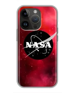 Чохол для iPhone 14 Pro Max з картинкою «NASA — червона туманність» Чохол для iPhone 14 Pro Max з картинкою «NASA — червона туманність»
