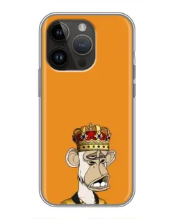 Чохол для iPhone 14 Pro Max з картинкою «Золота мавпа Bored Ape» Чохол для iPhone 14 Pro Max з картинкою «Золота мавпа Bored Ape»
