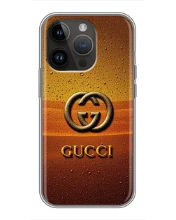 Чохол для iPhone 14 Pro Max з картинкою «Gucci — сонячний градієнт»