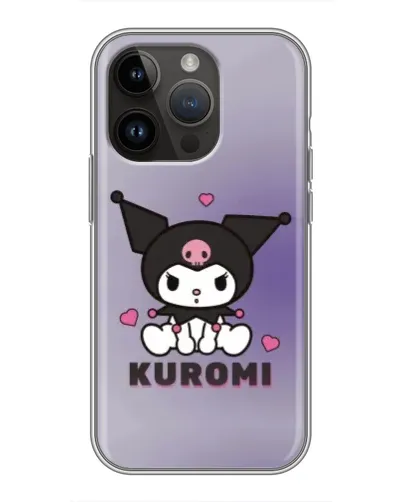 Чохол для iPhone 14 Pro Max з картинкою «Kuromi — фіолетовий арт» Чохол для iPhone 14 Pro Max з картинкою «Kuromi — фіолетовий арт»