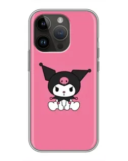 Чохол для iPhone 14 Pro Max з картинкою «Похмура Kuromi»