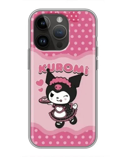 Чохол для iPhone 14 Pro Max з картинкою «Kuromi в окулярах» Чохол для iPhone 14 Pro Max з картинкою «Kuromi в окулярах»