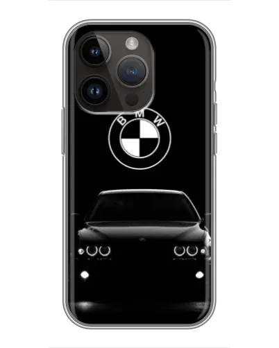 Чохол для iPhone 14 Pro Max з картинкою «BMW — погляд з темряви»