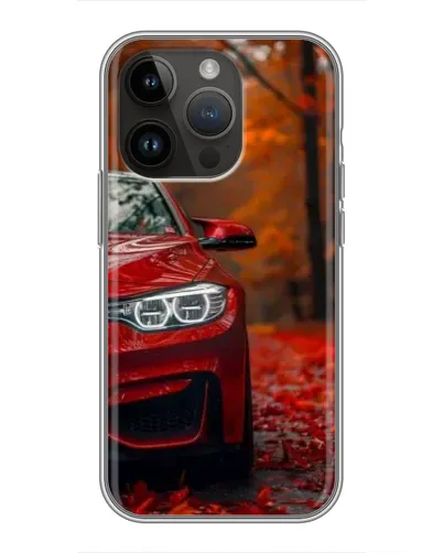 Чохол для iPhone 14 Pro Max з картинкою «Осіння BMW M4»