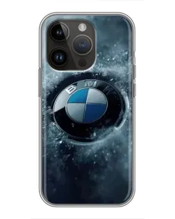 Чохол для iPhone 14 Pro Max з картинкою «Логотип BMW — лід» Чохол для iPhone 14 Pro Max з картинкою «Логотип BMW — лід»