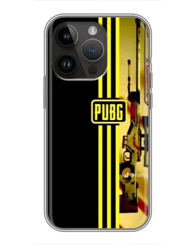 Чохол для iPhone 14 Pro Max з картинкою «PUBG — камуфляжний шолом»