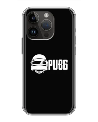 Чохол для iPhone 14 Pro Max з картинкою «PUBG — класичний лого»