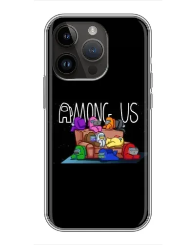 Чохол для iPhone 14 Pro Max з картинкою «Логотип Among Us» Чохол для iPhone 14 Pro Max з картинкою «Логотип Among Us»